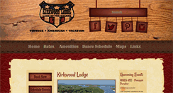 Desktop Screenshot of kirkwoodlodge.com
